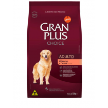 RAÇÃO GRAN PLUS CHOICE ADULTO FRANGO/CARNE SC 15 KG