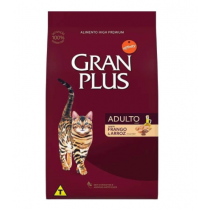 RAÇÃO GRAN PLUS ADULTO GATO FRANG /ARROZ INT 3 KG