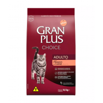 RAÇÃO GRAN PLUS CHOICE AD GATO FRANGO/CARNE SC 10,1KG