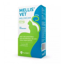 MELLIS VET 0,2MG GATOS C/ 10 COMP PCR