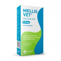 MELLIS VET 0,5MG CAES C/ 10 COMPRIMIDO