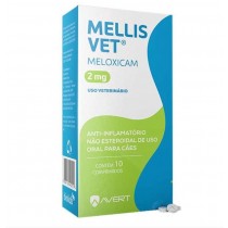 MELLIS VET 2,0MG CAES C/ 10 COMP PCR