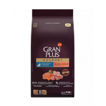 RAÇÃO GRAN PLUS GMT GATO CASTRADOS SALMÃO/ FRANGO PC INDUSTRIAL 10,1KG