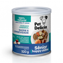 PET DELICIA CÃES SENIOR + 7 ANOS 320G