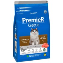 PREMIER AMBIENTES INTERNOS GATOS CASTRADO SALMÃO 7,5KG