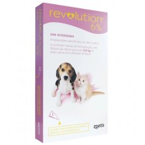 REVOLUTION 6 CAES E GATOS ATE 2 -5 KG 0-25ML