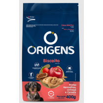 ORIGENS BISC AD PP FRUTAS V 400 G