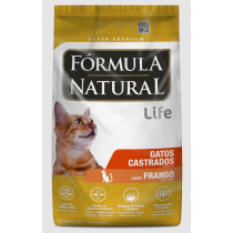 FORMULA NATURAL LIFE GATO CASTRADO FRANGO 7KG