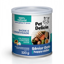 PET DELICIA GATO SENIOR 7+ ANOS  320G