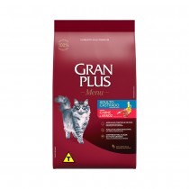 RAÇÃO GRAN PLUS GATO CASTRADO CARNE 3KG