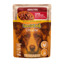 SACHÊ SPECIAL DOG ULTRALIFE ADULTOS SABOR CARNE 100G