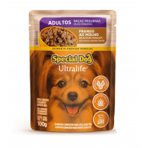 SACHÊ SPECIAL DOG ULTRALIFE ADULTOS RAÇAS PEQUENAS SABOR FRANGO 100GR