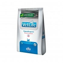 VET LIFE HYPOALLERGENIC PORK POTATO PARA GATOS 2KG