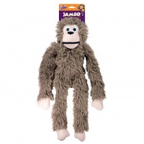 MORDEDOR PELUCIA MACACO PELUDO MARRON GRANDE