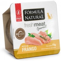 FÓRMULA NATURAL GOURMET GATO FRANGO 70 G