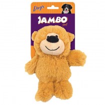 MORDEDOR PELUCIA HAPPY BEAR PEQUENO BEGE