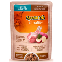 SPECIAL CAT ULTRALIFE SACHE ADULTO CORDEIRO 85G