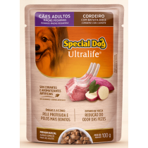 SPECIAL DOG ULTRALIFE SACHE RP AD CORDEIRO 100G