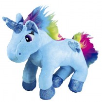 MORDEDOR PELUCIA UNICORNIO AZUL