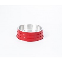 COMEDOURO ALUMINIO PESADO GIGANTE VERMELHO