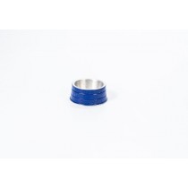 COMEDOURO ALUMINIO PESADO MINI AZUL