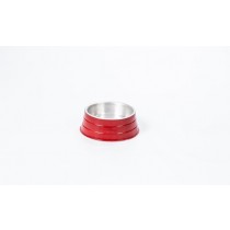 COMEDOURO ALUMINIO PESADO PEQUENO VERMELHO