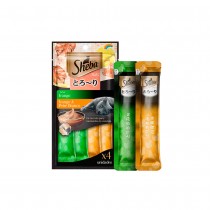SHEBA CREAMY FRANGO E PEIXE