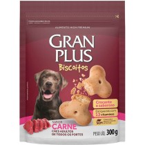 BISCOITO GRAN PLUS AD SABOR CARNE 300GR