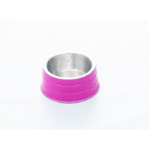 COMEDOURO ALUMÍNIO PESADO COCKER ROSA 800ML