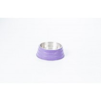 COMEDOURO ALUM. PESADO MEDIO LILAS