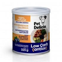 PET DELICIA CÃES LOW CARB ANTIOX 320g