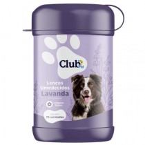 LENÇO UMEDECIDO CLUB LAVANDA 75UN
