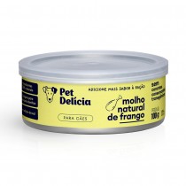 PET DELICIA MOLHO NATURAL FRANGO CAO 100 GR