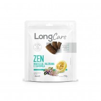 SNACK LONGCARE FUNCIONAL ZEN PARA CÃES ADULTOS SABOR MARACUJÁ. VALERIANA E CAMOMILA 250G
