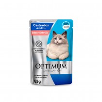 OPTIMUM CAT SACHE ADULTO CASTRADO SALMAO 85 GR