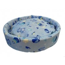 CAMA POP REDONDA P - LAPIS AZUL BEBE