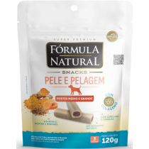 FORMULA NATURAL SNACK CÃO PELE E PELAGEM 120g