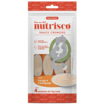 NUTRISCO GATOS SNACK CREMOSO 56g - FRANGO E CARANGUEIJO