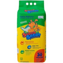 TAPETE HIGIENICO SUPERSECÃO 80X60CM - 30 UNIDADES