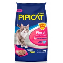 AREIA P/ GATO PIPICAT FLORAL SC 12KG