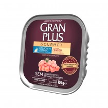 PATE GRAN PLUS GOURMET GATO CASTRADO FRANGO 100GR