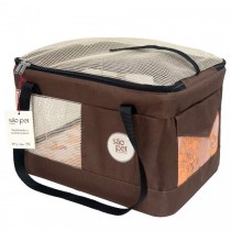 BOLSA AERIALPET LATAM MARROM