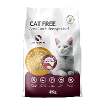 AREIA HIGIENICA CAT FREE GRAOS MEDIOS 4KG
