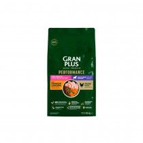 GRANPLUS PERFORMANCE PARA CÃO ADULTO DE PORTE MÉDIO E GRANDE SABOR FRANGO E CENOURA 15kg