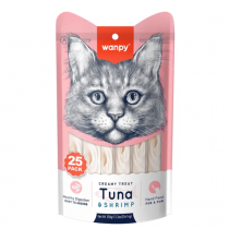 WANPY CREAMY ATUM E CAMARAO PACOTE 14GX25P
