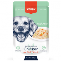 WANPY SACHE DE FRANGO E VEGETAIS 100G