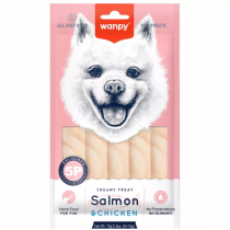 WANPY CREAMY SALMAO E FRANGO 70G