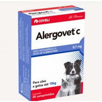 ALERGOVET 0,7 MG C 10 COMP