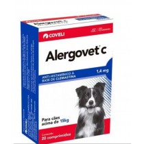 ALERGOVET 1,4 MG C 10 COMP