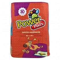 TAPETE HIGIENICO POWERPADS C/30 UN 60X55CM